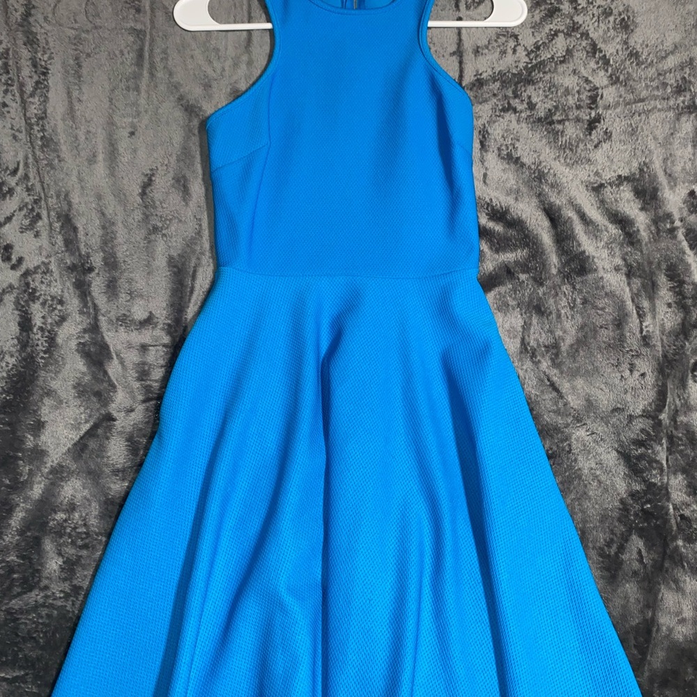 Lulu's Vibrant Blue Mini Dress